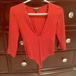 Express low cut bodysuit